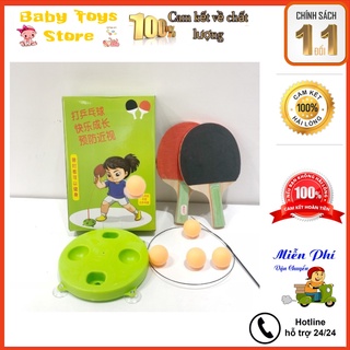 Bóng bàn phản xạ, bộ bóng bàn nâng cao khả năng tập trung cho bé