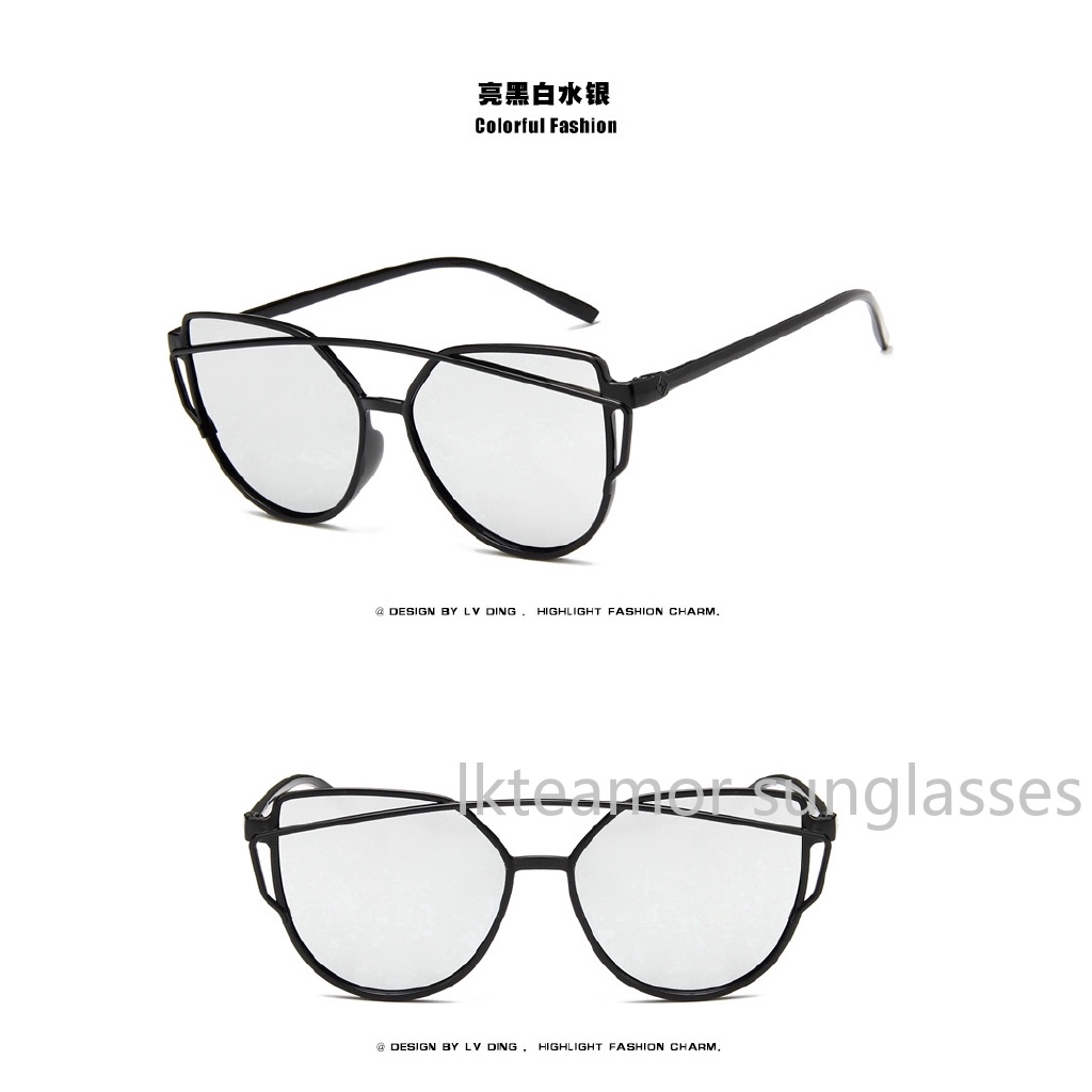 Kính mát mắt mèo gọng nhựa phong cách vintage