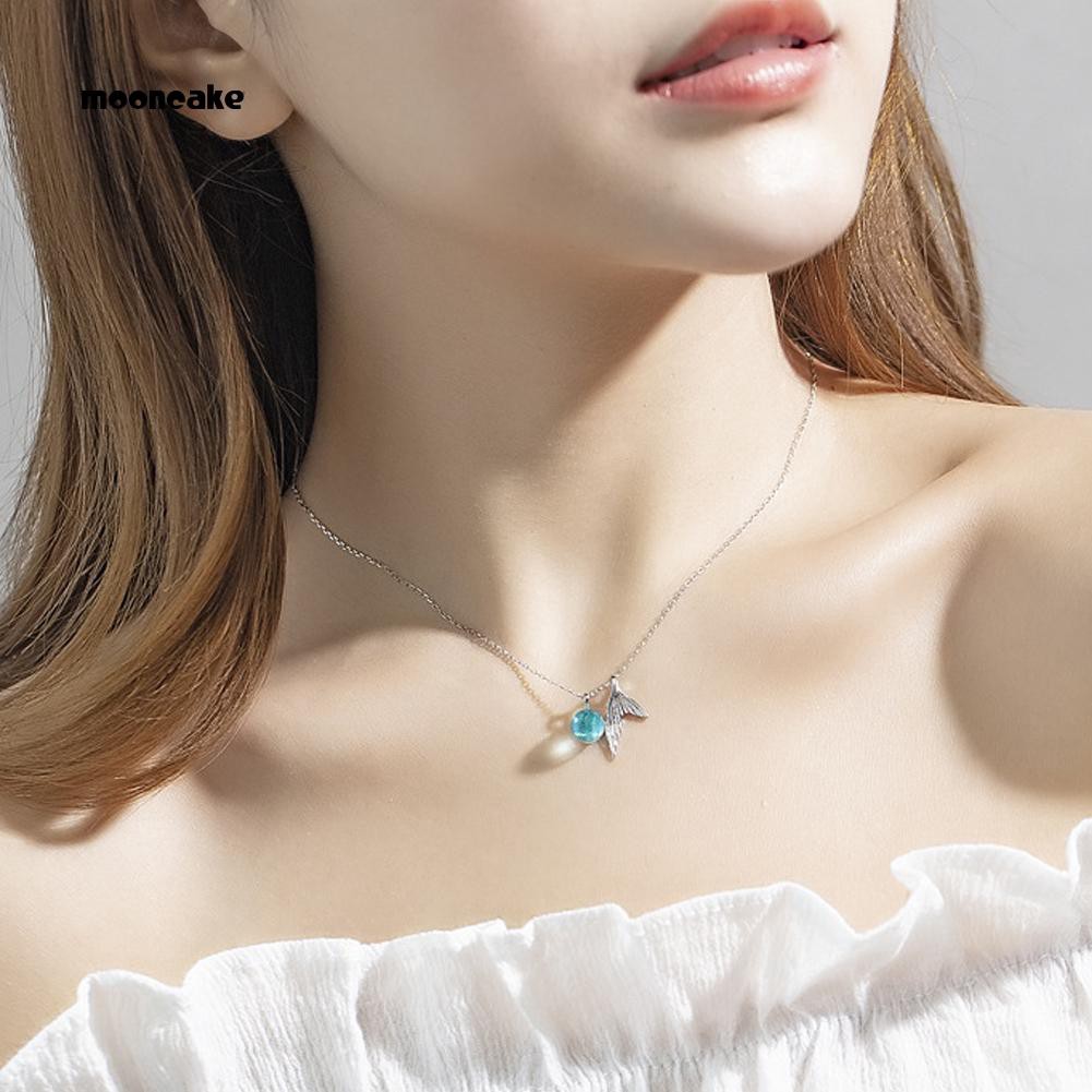 Dây chuyền mặt đuôi nàng tiên cá thời trang