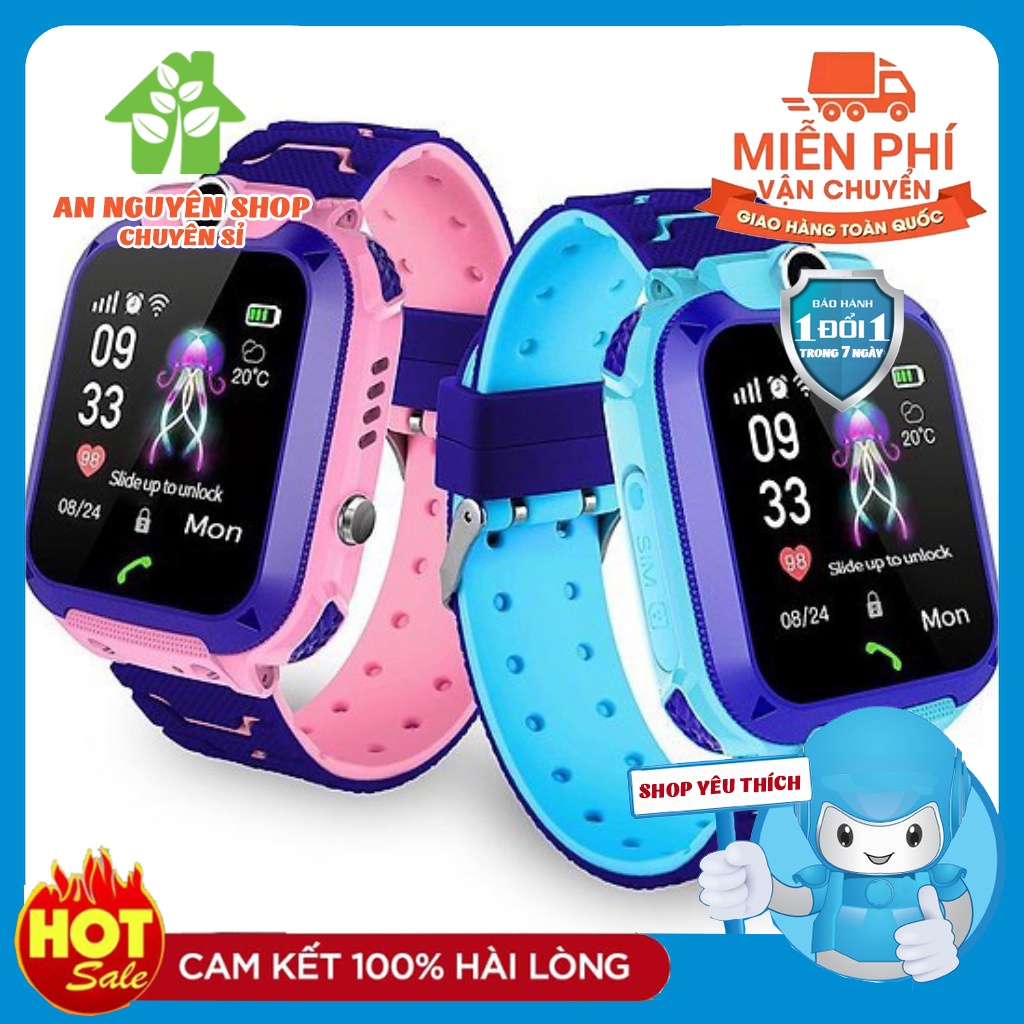 Đồng hồ định vị trẻ em chống nước có camera