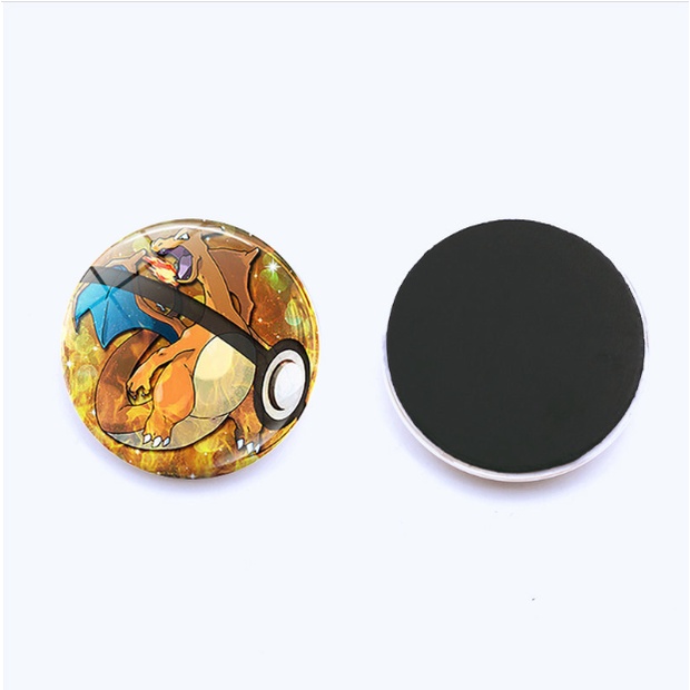 Sticker Logo Các Nhân Vật Pokemon, Làm Bằng Cao Su Bền Đẹp Chống Nước, Trang Trí Decor Phòng Học Cho Bé