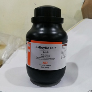 Salicylic aci d chai 250g Xylong axi t salicylic C7H6O3 CAS 69-72-7