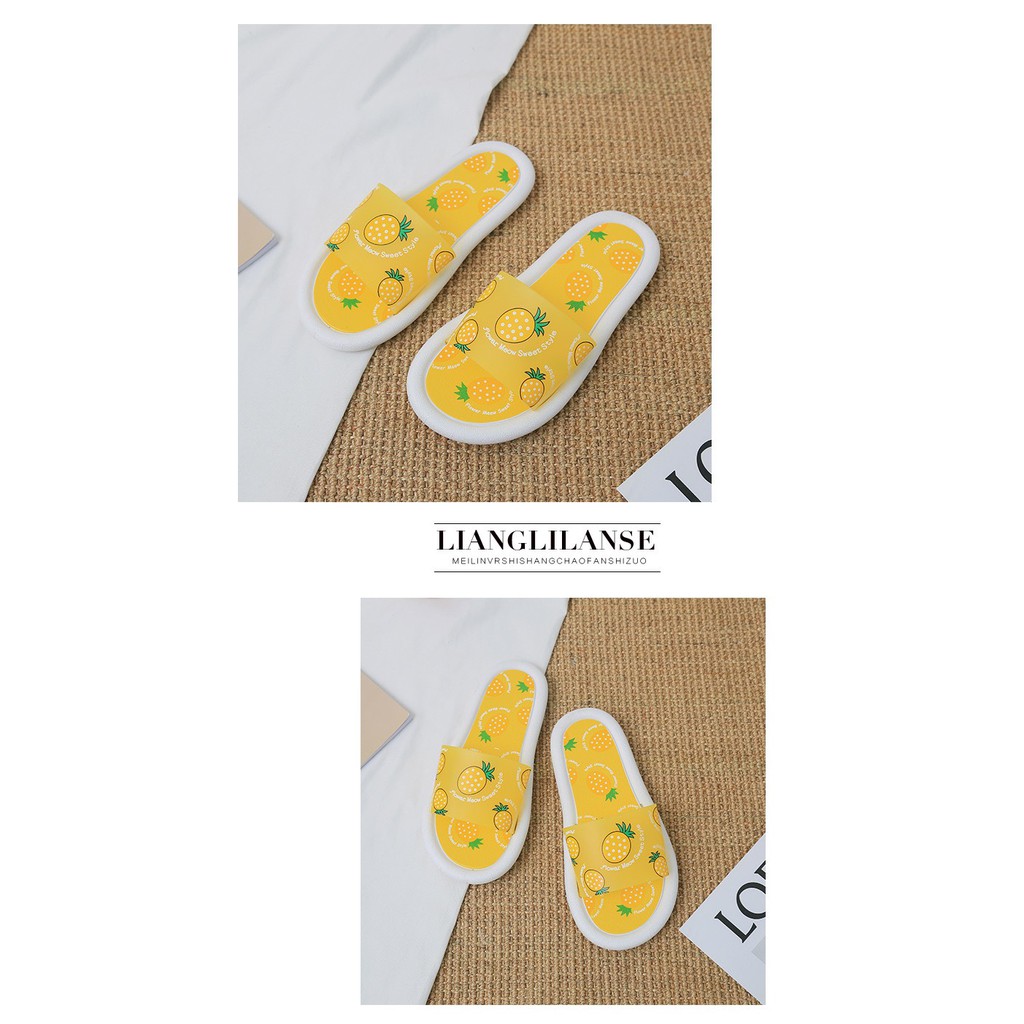 Dép Đi Trong Nhà Chống Trượt Họa Tiết Trái Cây Dễ Thương Cho Nữ hàng nhập khẩu | BigBuy360 - bigbuy360.vn
