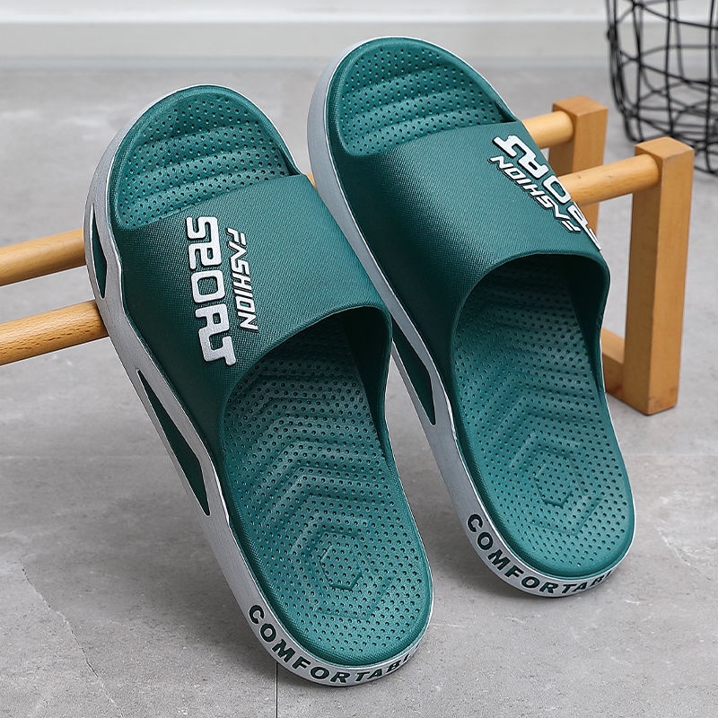 Dép đi trong nhà đế dày chống trượt cỡ lớn phong cách mùa hè 2021 mới cho nữ