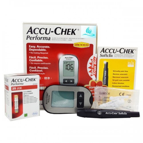 Que Đường Huyết Accu-Chek Performa