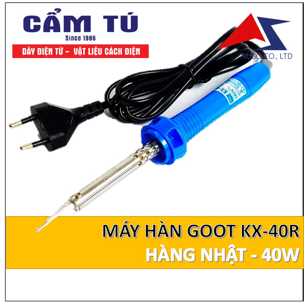 MỎ HÀN GOOT KX-40R (Mỏ hàn nhiệt công suất 40W)