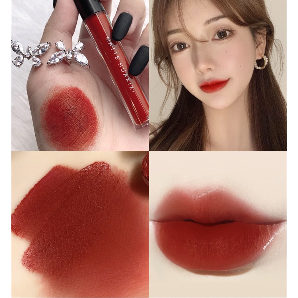 SET 5 cây son kem lì HUAXIXI MÈO MỘNG MƠ 🌙🌙  H806 nội địa chính hãng hot hot hot sỉ rẻ - GIÁ GỐC 12