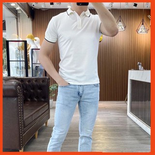 Áo phông nam có cổ đẹp tay ngắn cao cấp thời trang nam AT02