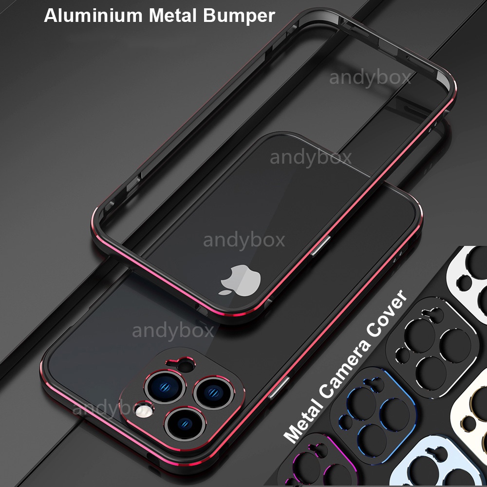 Ốp điện thoại viền mềm phối khung kim loại bảo vệ cho OPPO Reno 6 Pro Reno6 Reno5 5G Reno 5 Pro