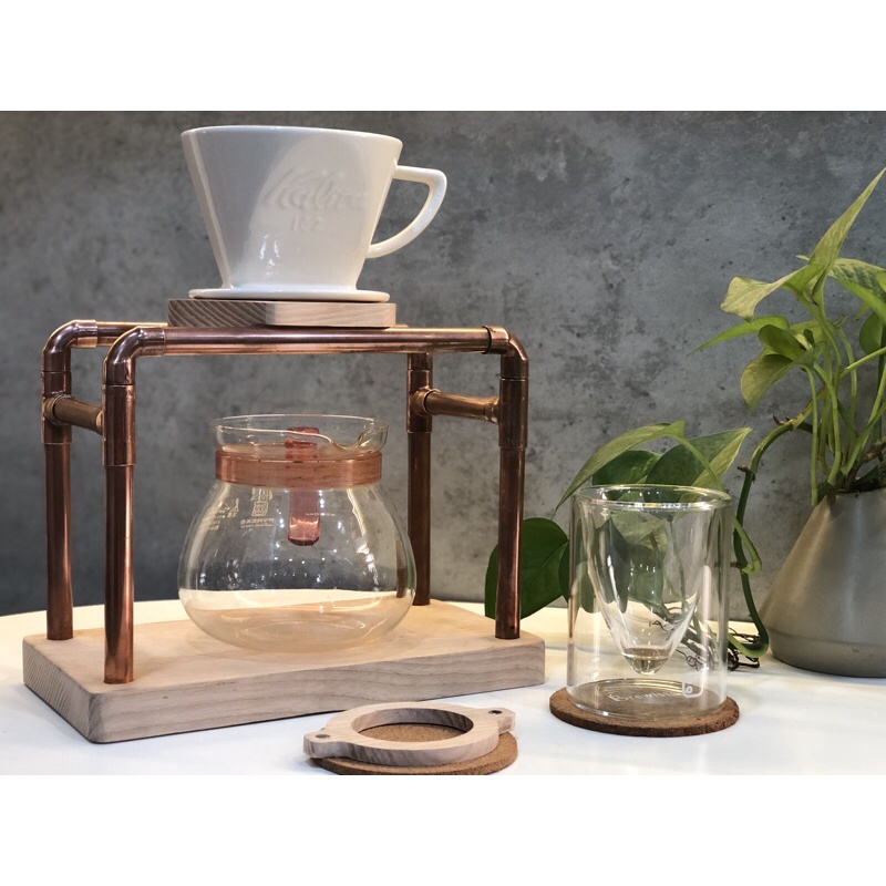 Giá đỡ cà phê bằng đồng