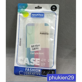 Ốp lưng silicon dẻo trong Henyou