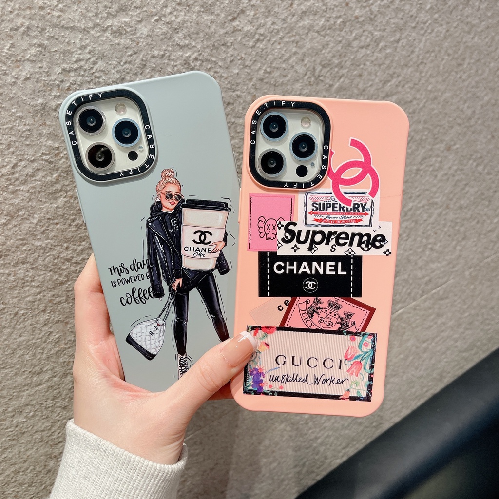 Ốp Điện Thoại Mềm Hình Cô Gái Dễ Thương Cho iPhone13Pro iP12Pro XR iPhone11 12Promax 13Promax 11 12 13