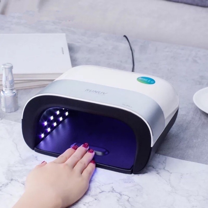 Máy hơ gel sun 3 48w 36 bóng chính hãng tem xanh