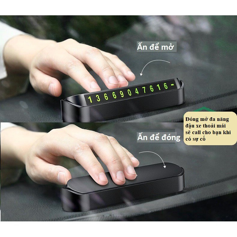 Thẻ để lại số điện thoại trên xe hơi ON - OFF cực dễ | BigBuy360 - bigbuy360.vn