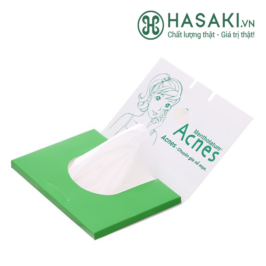 Giấy Thấm Dầu Acnes Oil Remover Paper 100 Tờ