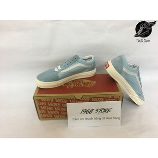 (Ảnh thật+Full box) Giày Old skool style màu xanh [Hàng chất lượng cao]