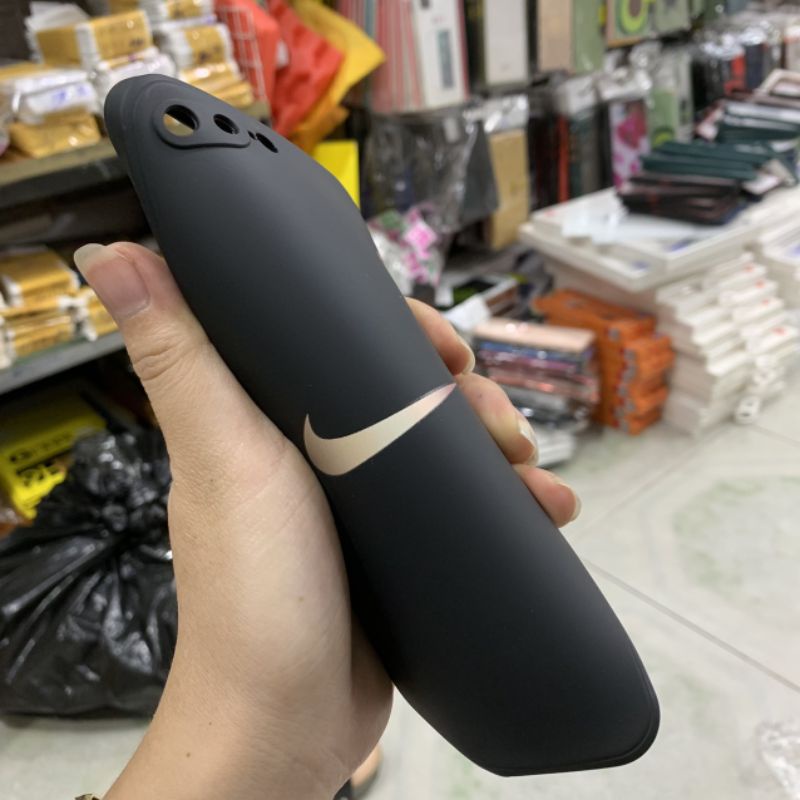 Ốp lưng iPhone 7plus 8plus / iPhone 12 / 12 Pro dẻo logo Nike thời trang bảo vệ camera