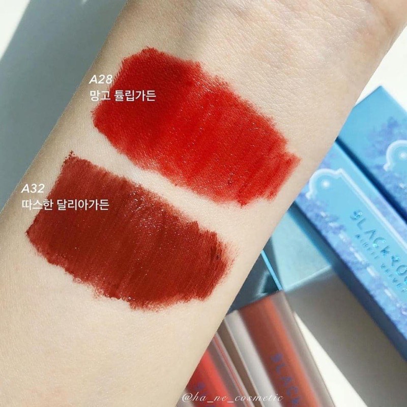 ( sẵn ver 5 - ver 6 ) Son kem Black Rouge Air Fit Velvet Tint Ver 5: Night Series | Bam | | Thế Giới Skin Care