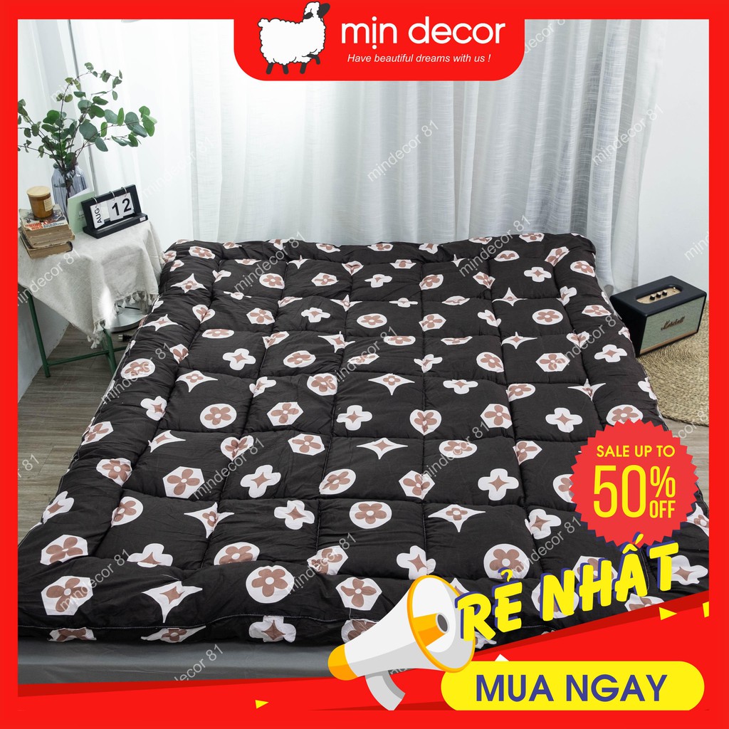 Tấm Topper ⚡FREESHIP⚡ Topper Lá Cây&lt;br&gt;Nệm Cao Cấp - Thiết Kế Mịn Décor