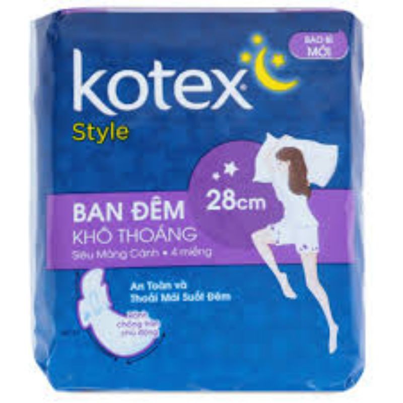 Kotex Style ban đêm - 28cm
