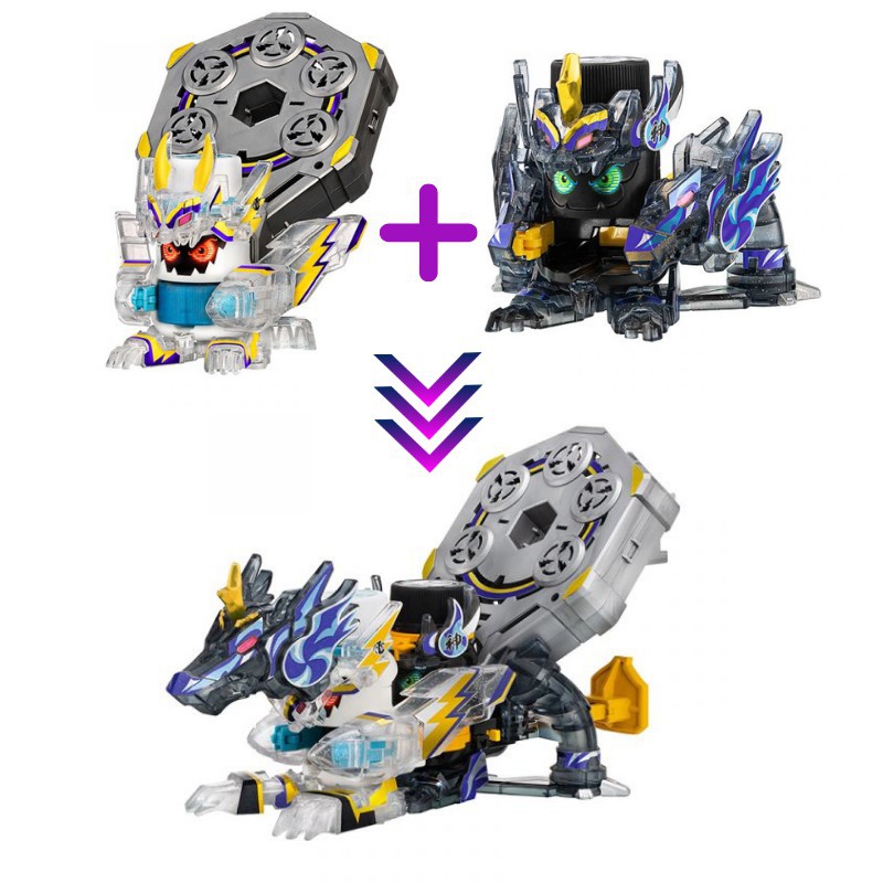 Mô hình lắp ráp Bottleman Chiến Vương Nắp Chai Takara Tomy