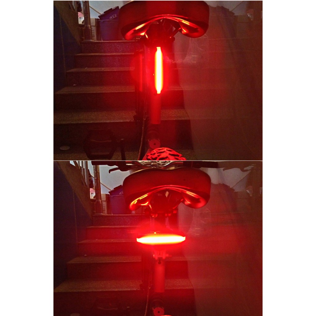 Đèn đuôi sau tín hiệu cảnh báo xe đạp cao cấp – DX05