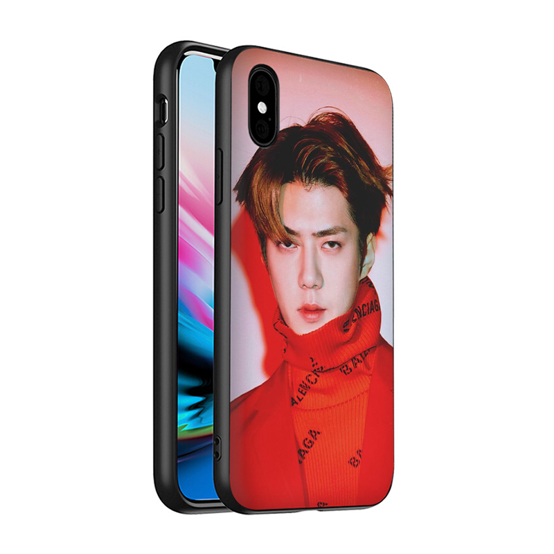 Ốp Lưng Phong Cách Exo Sehun Cho Iphone 8 7 6s 6 Plus 5 5s Se 2016 2020