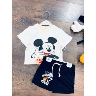 Bộ hè Mickey call me xuất dư cho bé 18m-6y