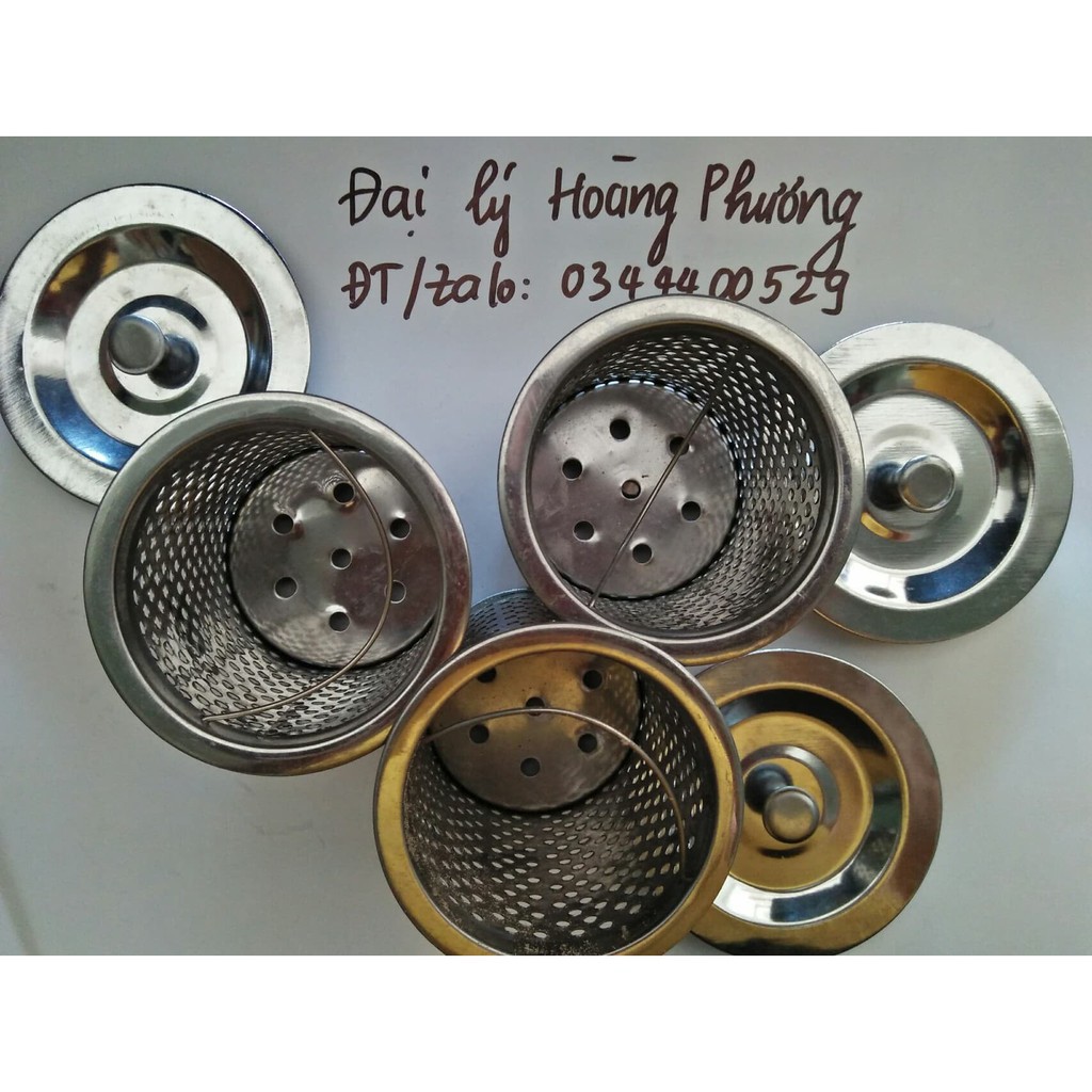 giỏ/lắp chắn rác bồn rửa bát inox