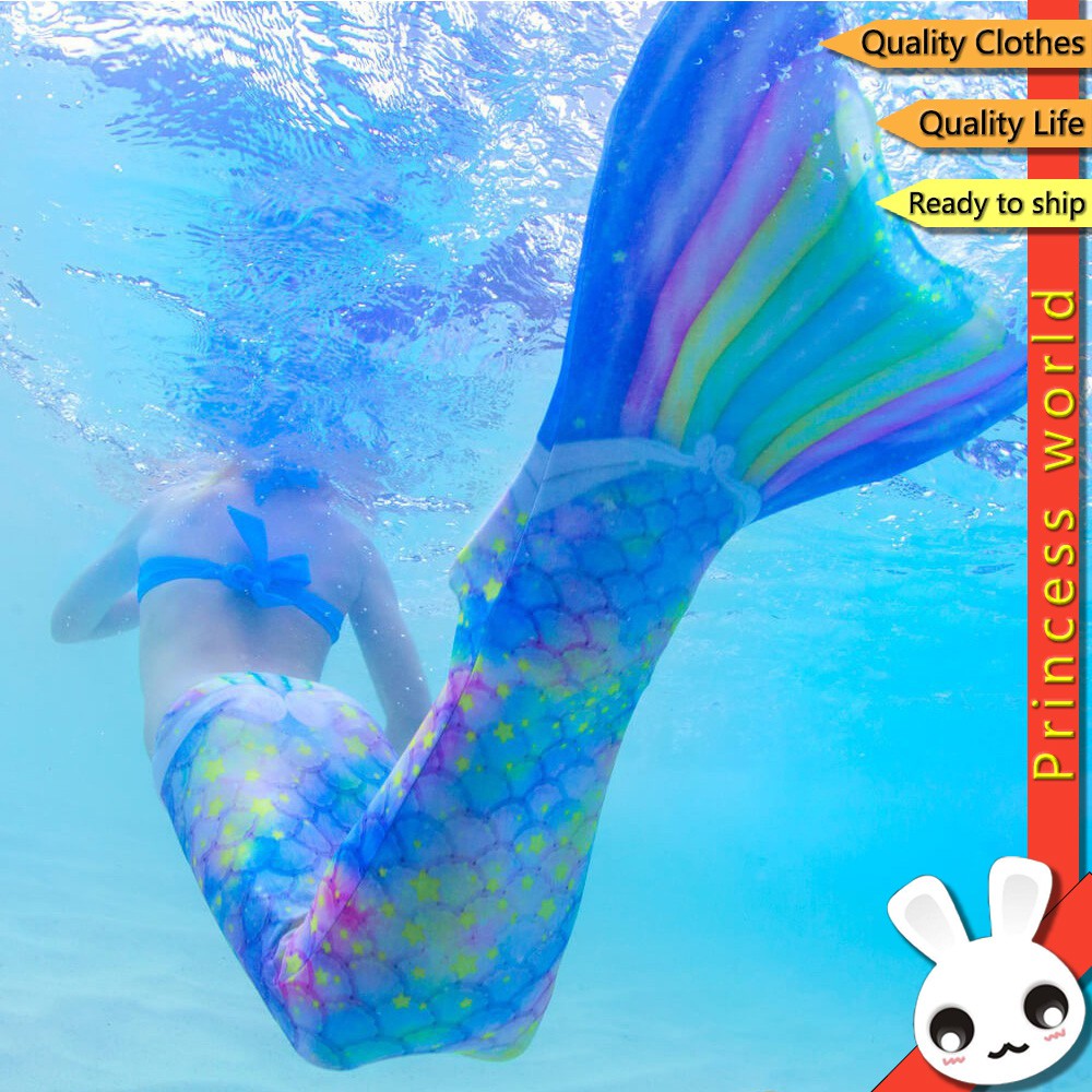 Bộ Đồ Bơi Đuôi Nàng Tiên Cá Thời Trang Mùa Hè Mới Cho Mẹ Và Bé