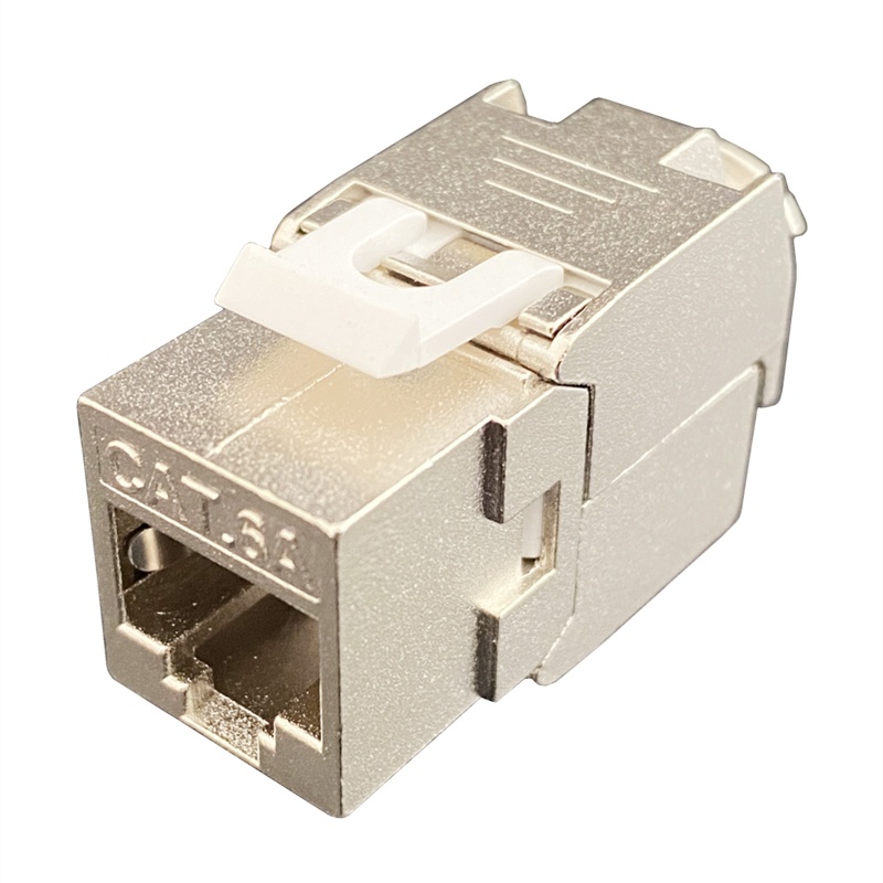 Mô Đun Không Khóa RJ45 RJ45 Sang LSA Cat6 6A 7 Bằng Hợp Kim Kẽm