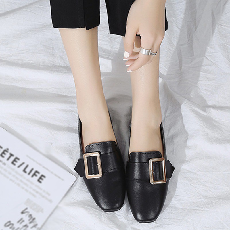 Giày Casual nữ đế phẳng màu trơn thông thoáng | BigBuy360 - bigbuy360.vn