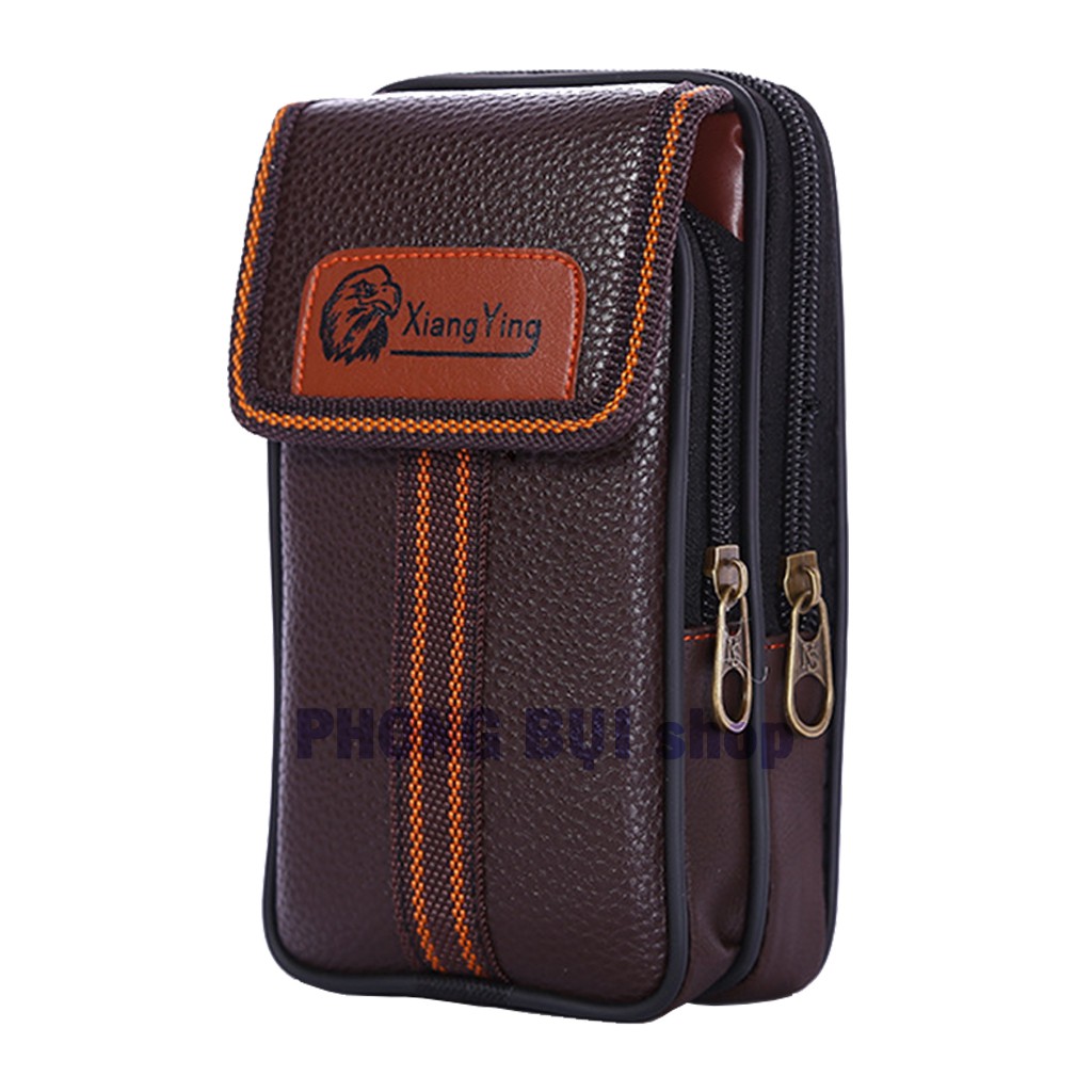 Túi Da Đựng Điện Thoại Kết Hợp Đeo Hông 2 Ngăn Tiện Dụng Kiểu Dáng Thời Trang Trẻ Trung | BigBuy360 - bigbuy360.vn