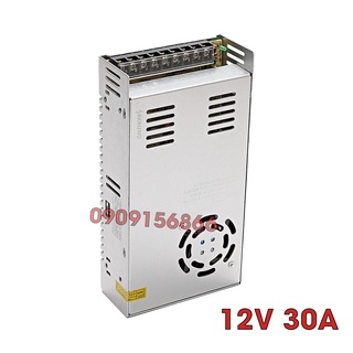 Nguồn tổ ong 12V - 30A (có quạt)
