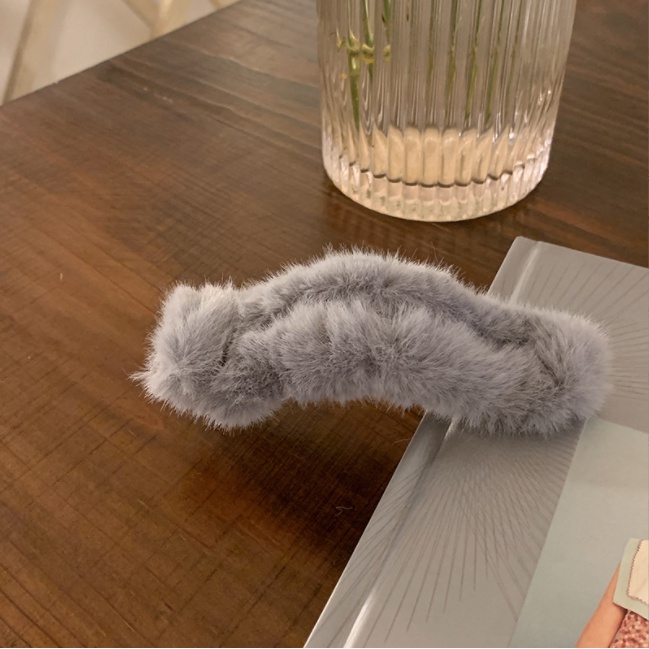 Kẹp tóc càng cua mỏ vịt phối vải nhung xinh xắn HOT TREND cho nữ