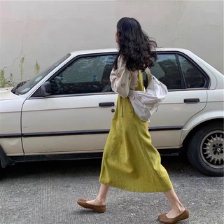 Váy Yếm Jeans xanh bơ siêu phẩm ord by Quin SẴN S
