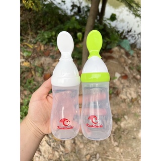 Bình thìa silicon kichi