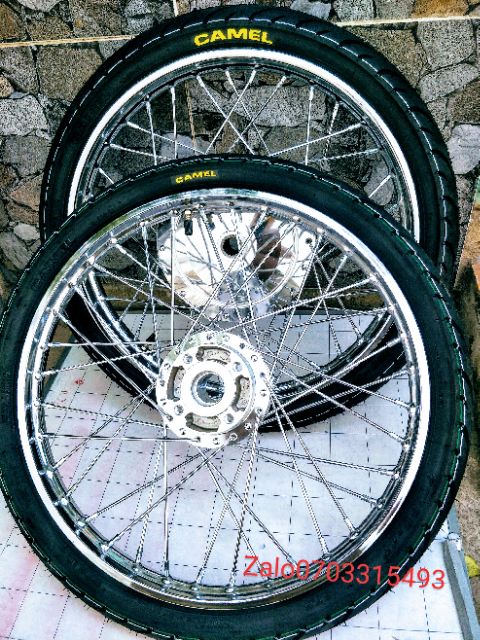 BỘ BÁNH CĂM AB, VISON ,VARIO , LUVIAS ,NO4, MiO, MẠ CRÔM FULL VỎ RUỘT 45.50 50.60