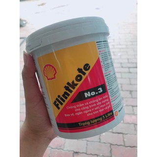 Sơn chống thấm gốc Bitum Flintkote no3 lon 1 lít
