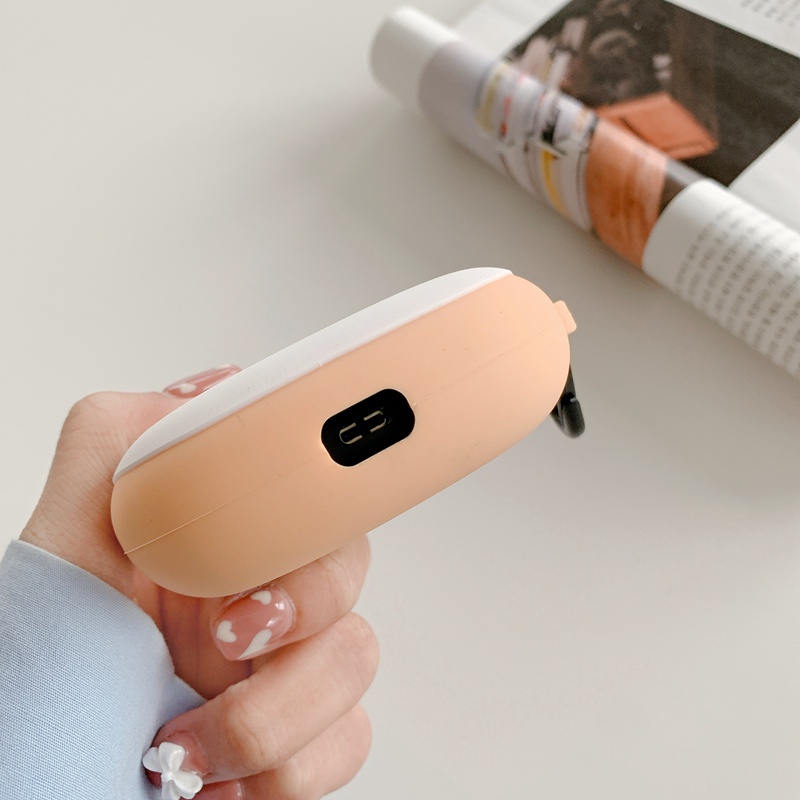 Vỏ Bảo Vệ Hộp Sạc Tai Nghe Beats Studio Buds plus TWS Hình Phi Hành Gia Hoạt Hình Bằng Silicone Mềm Kèm Móc