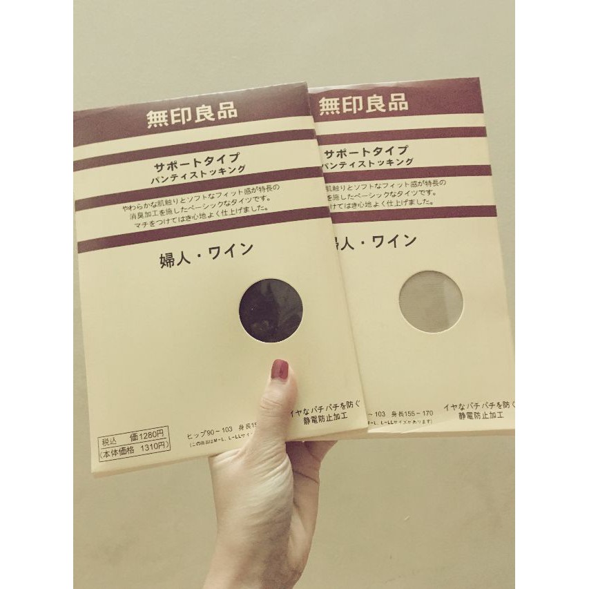 [Mã FAWINTER hoàn 15% xu đơn 99K] Quần tất Nhật Muji siêu dai | BigBuy360 - bigbuy360.vn