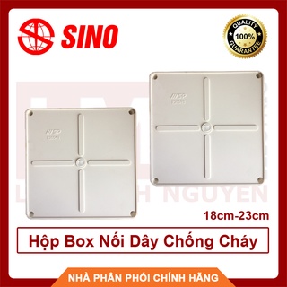 SINO Hộp Box Nối Dây Chống Cháy 18cm-23cm - Hàng Việt Nam, Chất Lượng Cao