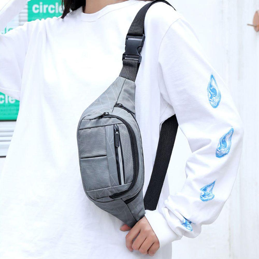 Túi Đeo Hông Vải Canvas Hình Quả Chuối Phong Cách Hip Hop Thời Trang Cho Nam