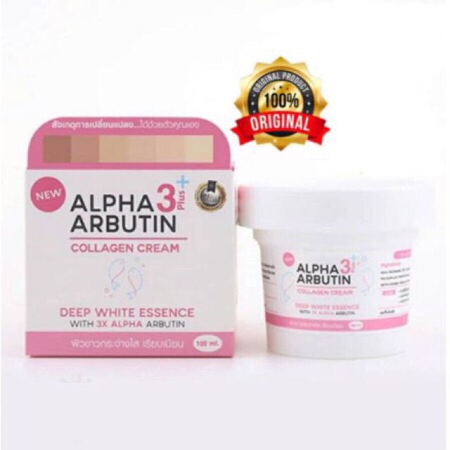 Alpha Arbutin (hàng Mới Về) Kem Dưỡng Trắng Da 3 Plus Bpom Collagen