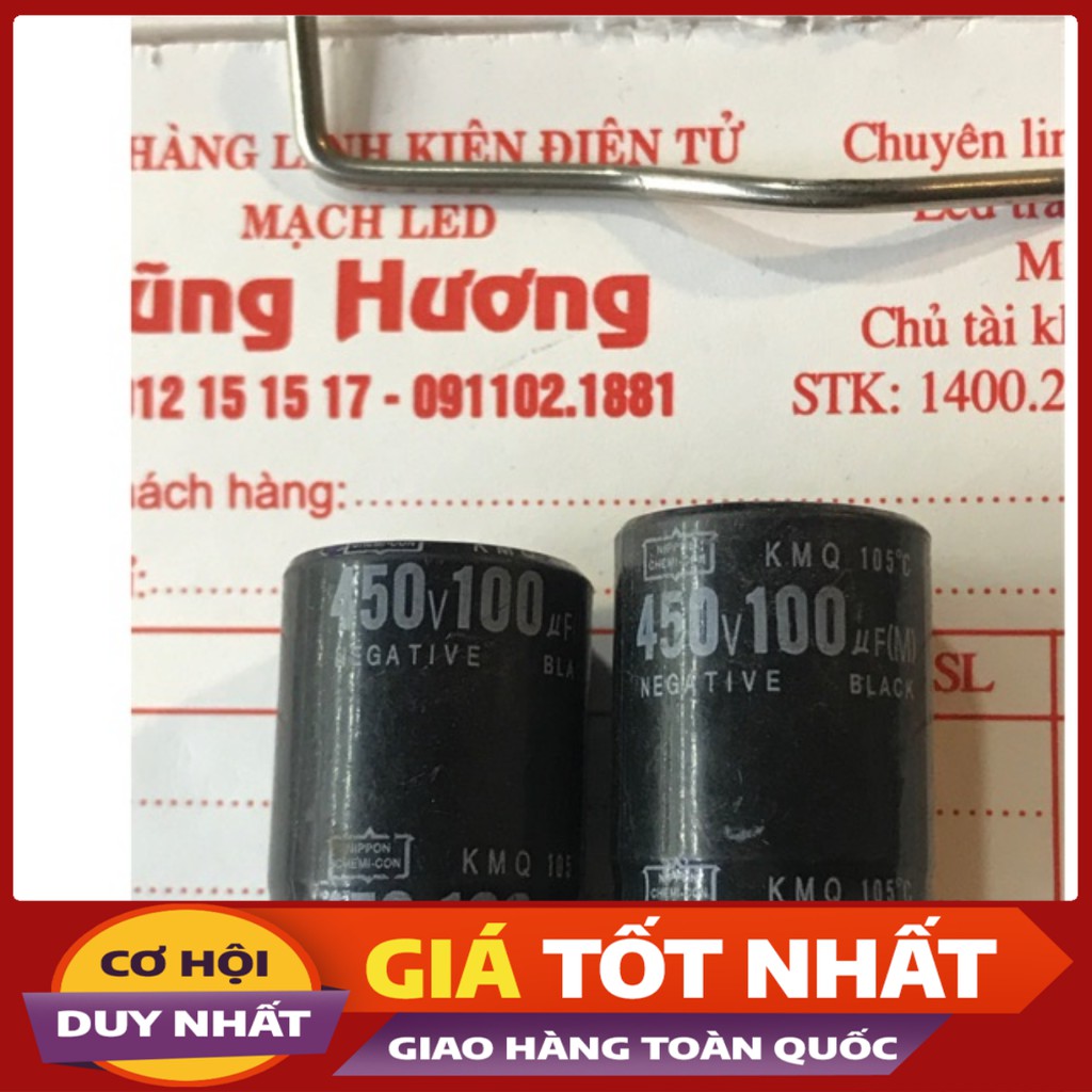Tụ 100uf -450v