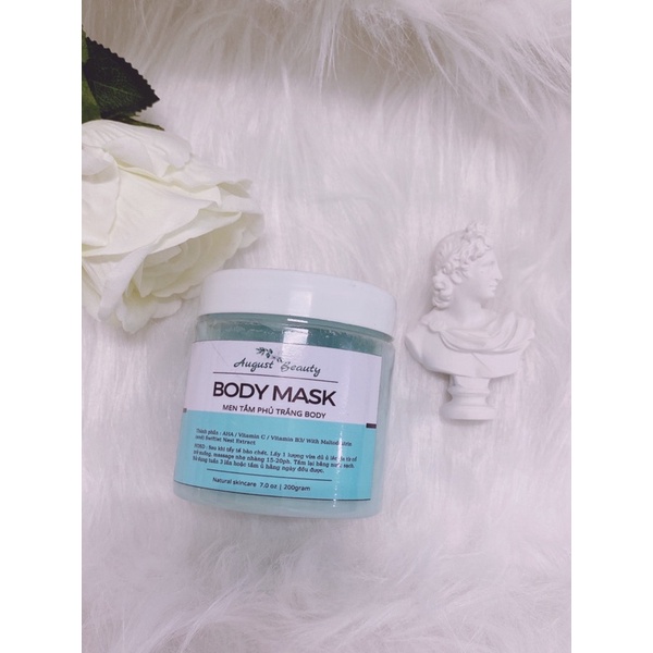 [8August] MEN TẮM PHỦ TRẮNG BODY AUGUST BEAUTY | BigBuy360 - bigbuy360.vn