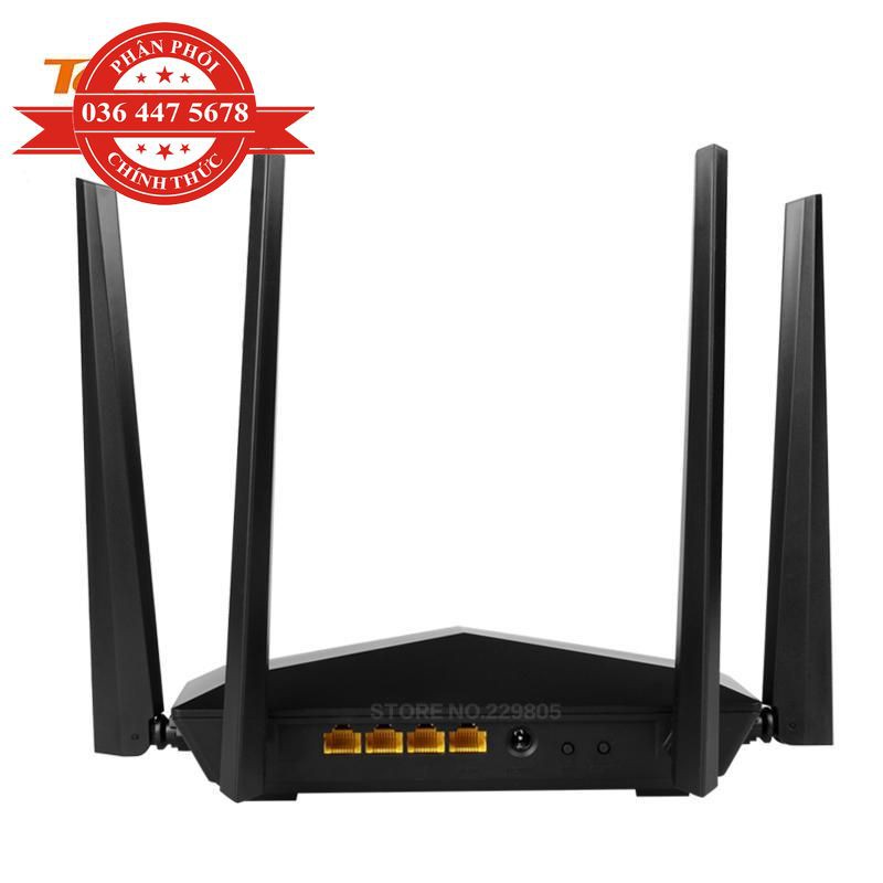 Bộ Phát Wifi Tenda AC6 4 râu Băng Tần Kép 1200 xuyên tường - Hàng Chính Hãng | BigBuy360 - bigbuy360.vn