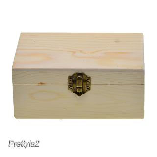 [Prettyia2] Hộp đựng gỗ lưu trữ lớn cho Jewel Quà tặng tiện ích nhỏ 15cm