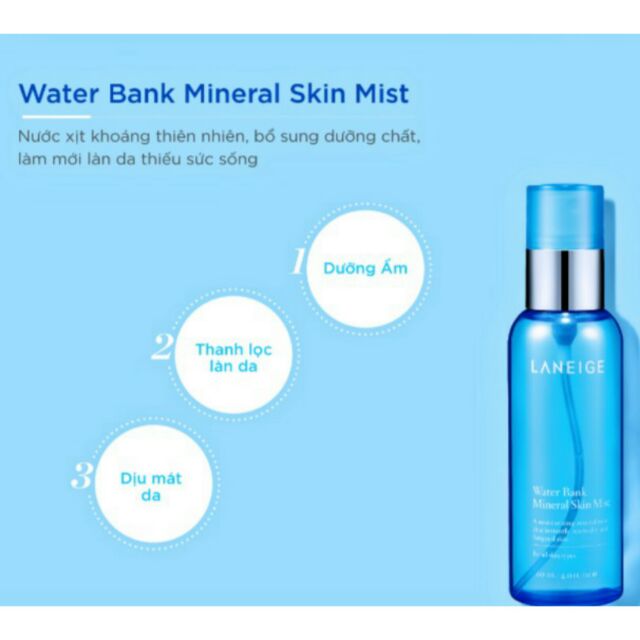 XỊT KHOÁNG DƯỠNG ẨM LANEIGE 30ML DATE 02.2023 | BigBuy360 - bigbuy360.vn