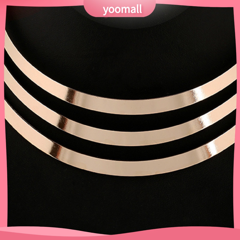 Vòng Cổ Nhiều Lớp Bằng Hợp Kim Chống Thấm Nước Độc Đáo Thời Trang